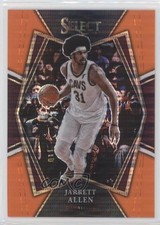2021 Select Premier Level FOTL Neon Orange Pulsar Prizm 7/15 Jarrett Allen 7y2