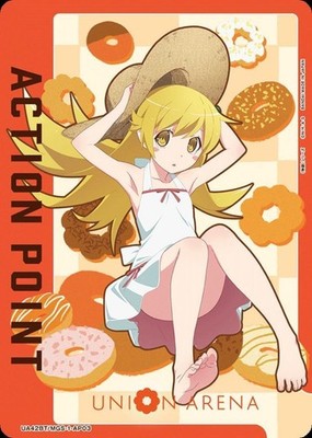 Union Arena Card Bakemonogatari Shinobu Oshino Action Point AP Japanese | eBay Union Arena Card Bakemonogatari Shinobu Oshino Action Point AP Japanese | eBay