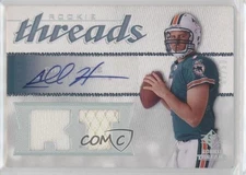 2008 SP Rookie Threads RT Pattern /50 Chad Henne #RT-CH Auto RC 0p4a