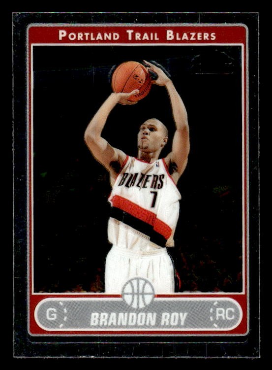 Brandon Roy 2006-07 Topps Chrome RC #190 Portland Trail Blazers ESE