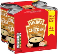 Heinz Cream of Chicken Soup 6 x 400g