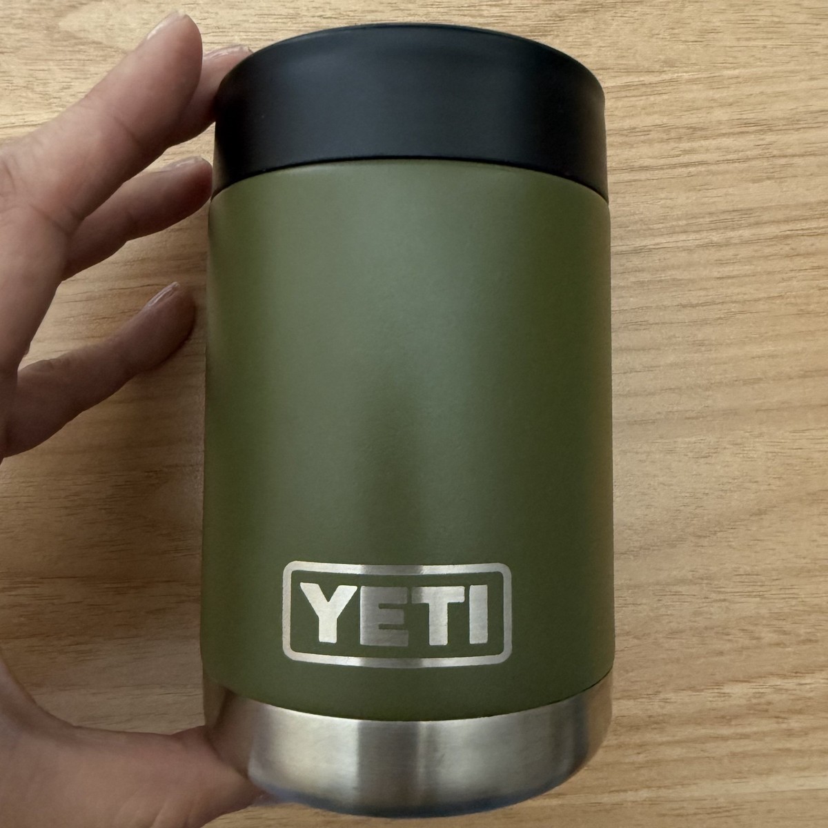 YETI Rambler Colster Coozie 12 Oz Olive Green First Gen - Fits