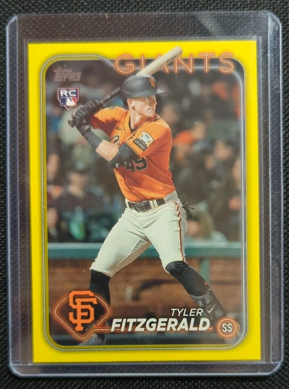 Tyler Fitzgerald trading card