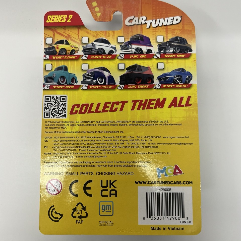 Set Da 8 Macchinine Car Tuned Series 2 - Walgreens Exclusive, Scala 1:64, MGA Entertainment, Nuove