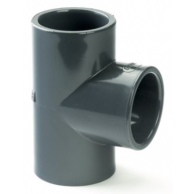 PVC T-Stück glatt - 20 mm bis 63 mm