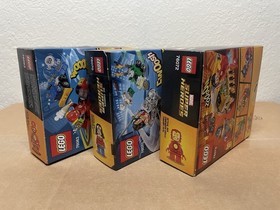 LEGO DC MARVEL SUPERHEROES Mighty Micro lot 76063 76070 76072 Flash Captain Cold