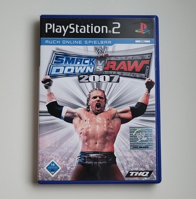 THQ WWE SmackDown vs. Raw 2007   PlayStation 2 PS2, PAL, USK 16, Handbuch