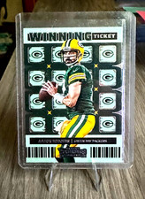 2022 Panini Contenders #WT-ARO Aaron Rodgers Winning Ticket Green Bay Packers