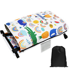 Toddler Travel Airplane Bed with Quilt Portable Children Pedals Beds Comfortable