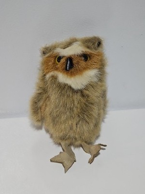 Folkmanis Finger Puppet   Mini Great Horned Owl   Soft Plush Animal 4 