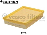 Luftfilter Vasco Filters David Vasco A730 Filtereinsatz FüR Peugeot 206 2A SW 2E