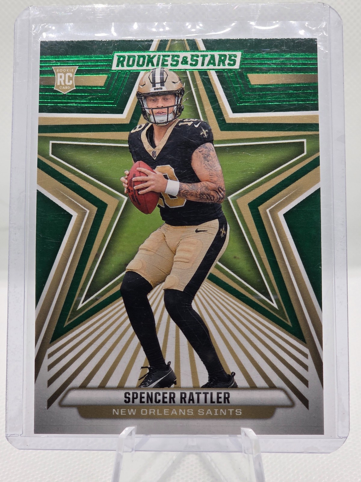 2024 Panini Rookies & Stars - Rookies Spencer Rattler #189 (RC) Green