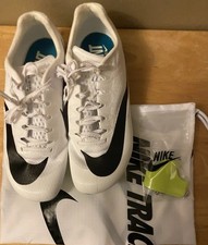 Nike Zoom Rival Sprint Mens Size 9 White Track  Field Spikes Shoes FZ9663-102