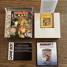 Donkey Kong Land 2 (Nintendo Game Boy, 1996) w/ ORIGINAL BOX  EXC COND