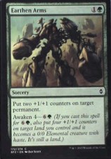 Earthen Arms - Battle for Zendikar: #172, Magic: The Gathering Nm C263