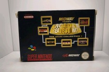 Thumbnail of ebay&reg; auction 397367131748 | Super Nintendo Spiel : Midway Arcades Greatest Hits Atari Collection 1 OVP SNES