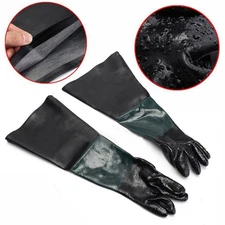 7" Diameter x 24" Long Heavy Duty machine Grit Blast Gloves