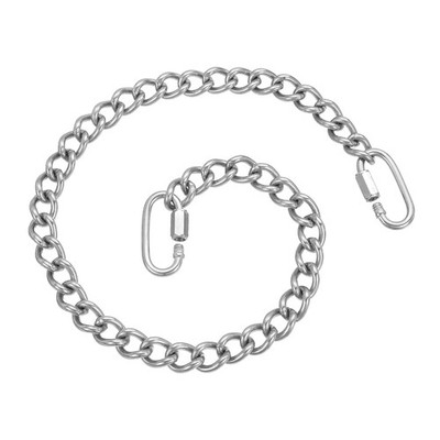 Gate Chain Lock, (19.7Inch, Silver)(1Pcs）304 Stainless Steel Hanging Chain Lock