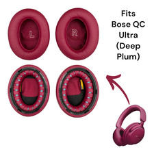 NEW Bose QuietComfort Ultra Ear Pads Deep Plum Fits 1st Generation 2023