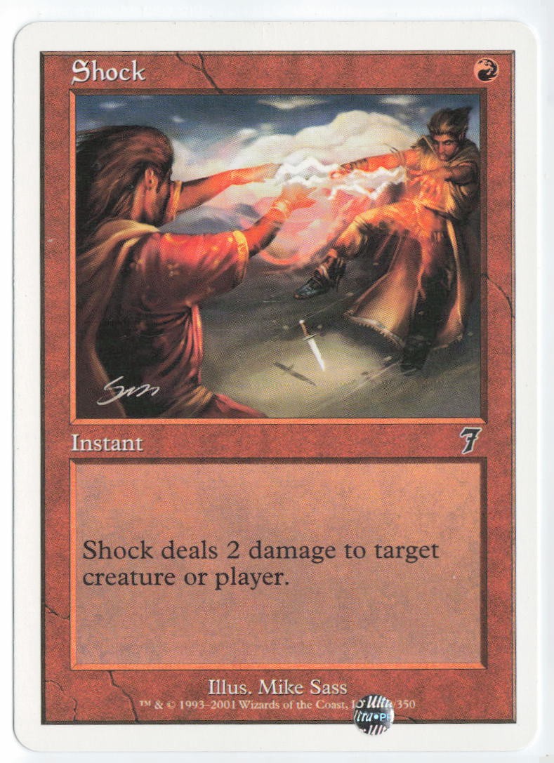 7th Edition #219 Shock