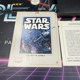 STAR WARS NINTENDO NES GIG PAL A ITALIANO ORIGINALE USATO COMPLETO LIBRETTI