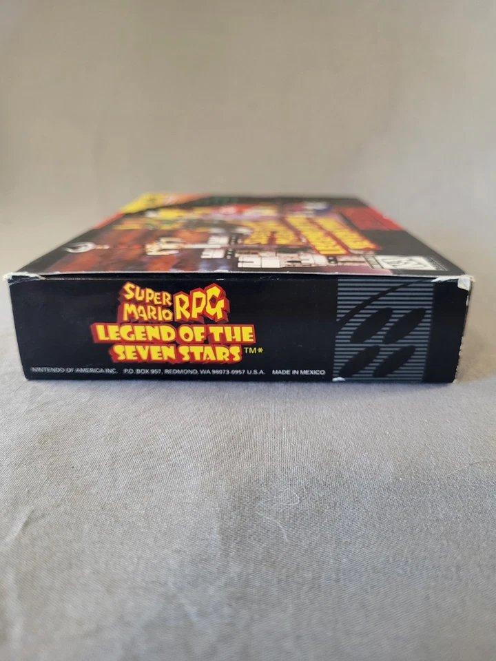 Super Mario RPG: Legend of the Seven Stars, SNES, Complete, Authentic! - Image 4 of 4