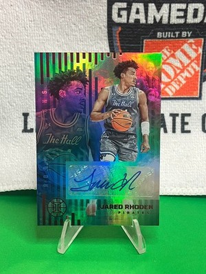 2022-23 Panini Chronicles Draft - Jared Rhoden #RS-JRH - Pink Illusions Auto (RC