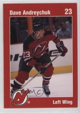 1996-97 Sharp New Jersey Devils Dave Andreychuk HOF 0q3