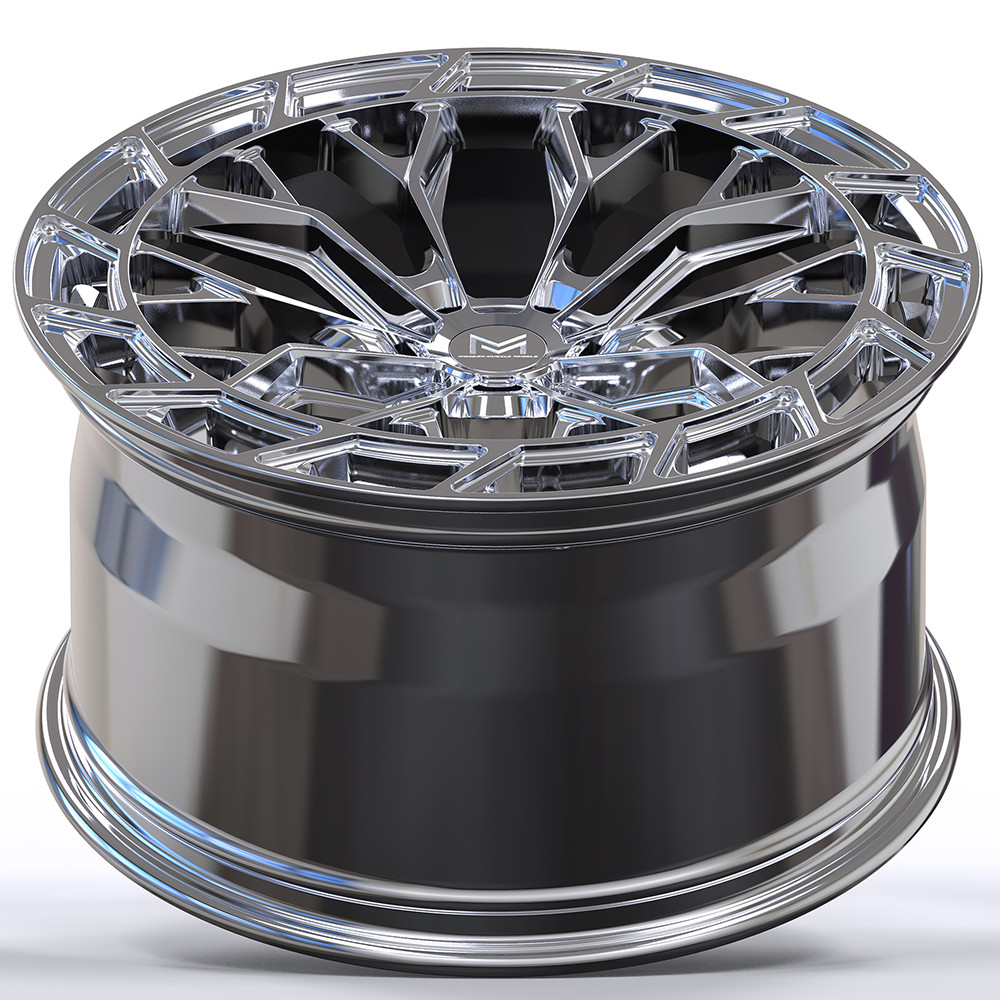 20" Modern Muscle AX-20 Chrome Wheels for Audi R8 Gen 1 (2006–2015)