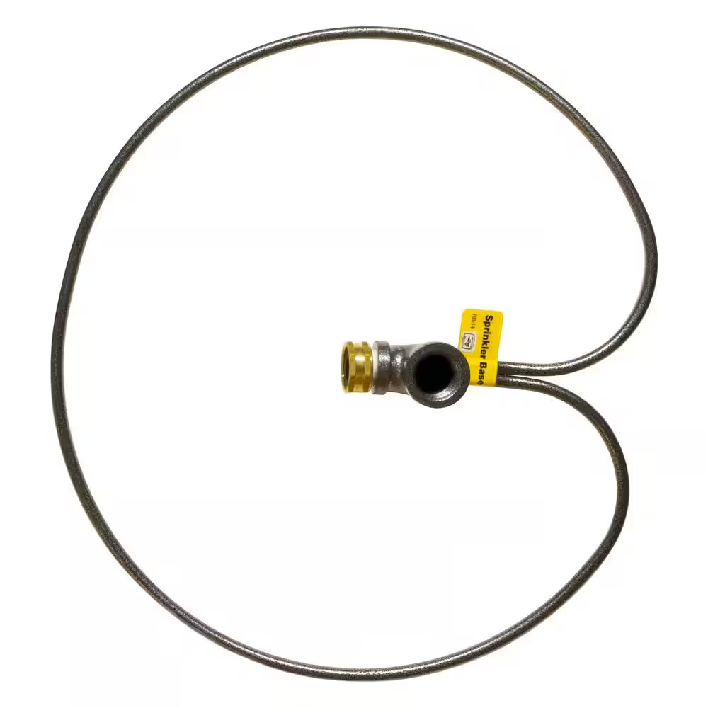 Yard Butler 3/4' Sprinkler Stand, Adjustable Metal Ring Base Sprinklers - 1 Pack