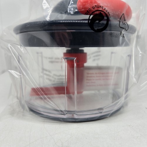 Kuhn Rikon Swiss Pull Chop Utility Chopper 2 CUP Blue New - Picture 7 of 11