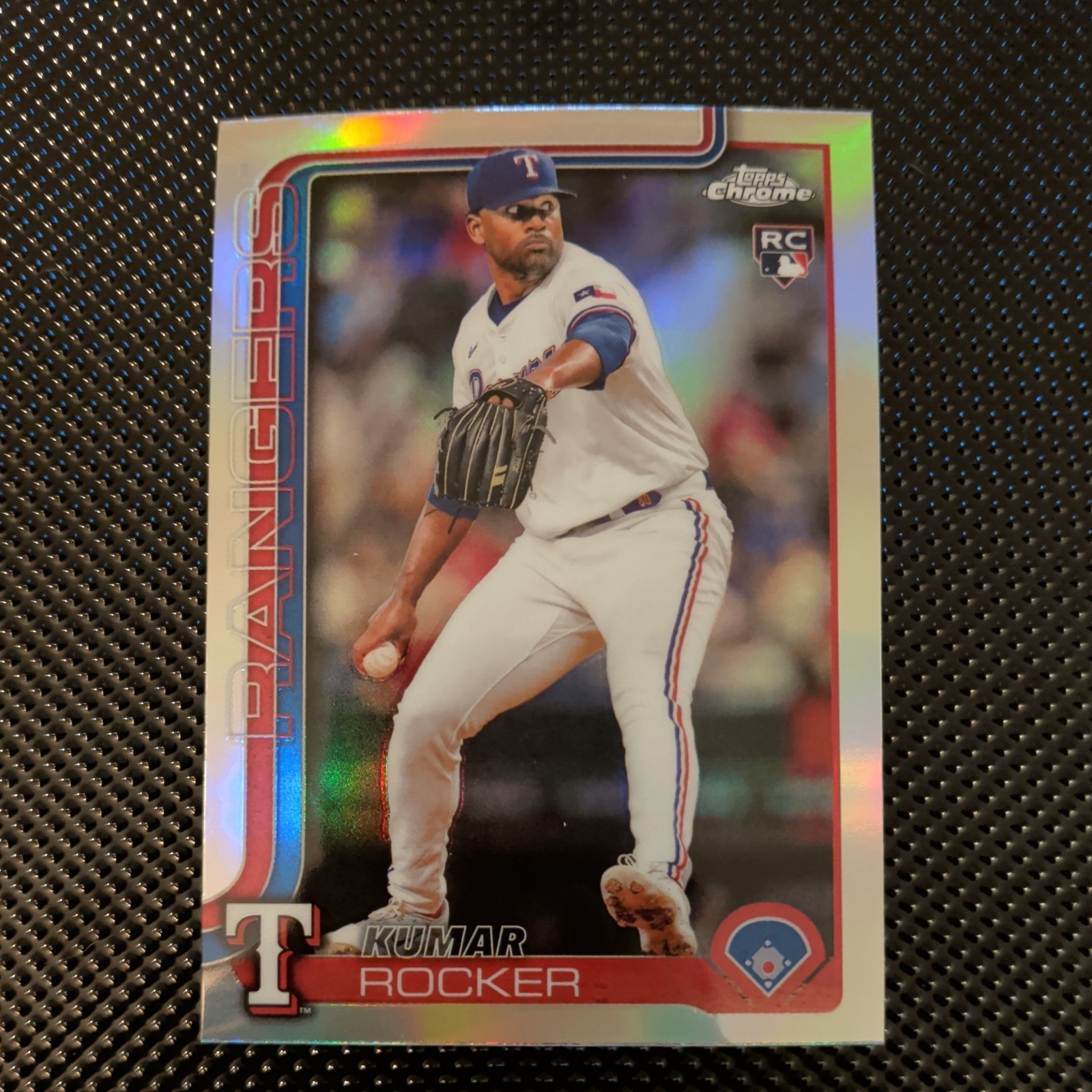 2025 Topps Chrome - Kumar Rocker #73 Refractor (RC)