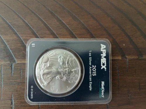 Silver American Eagle BU 2015 1 Oz