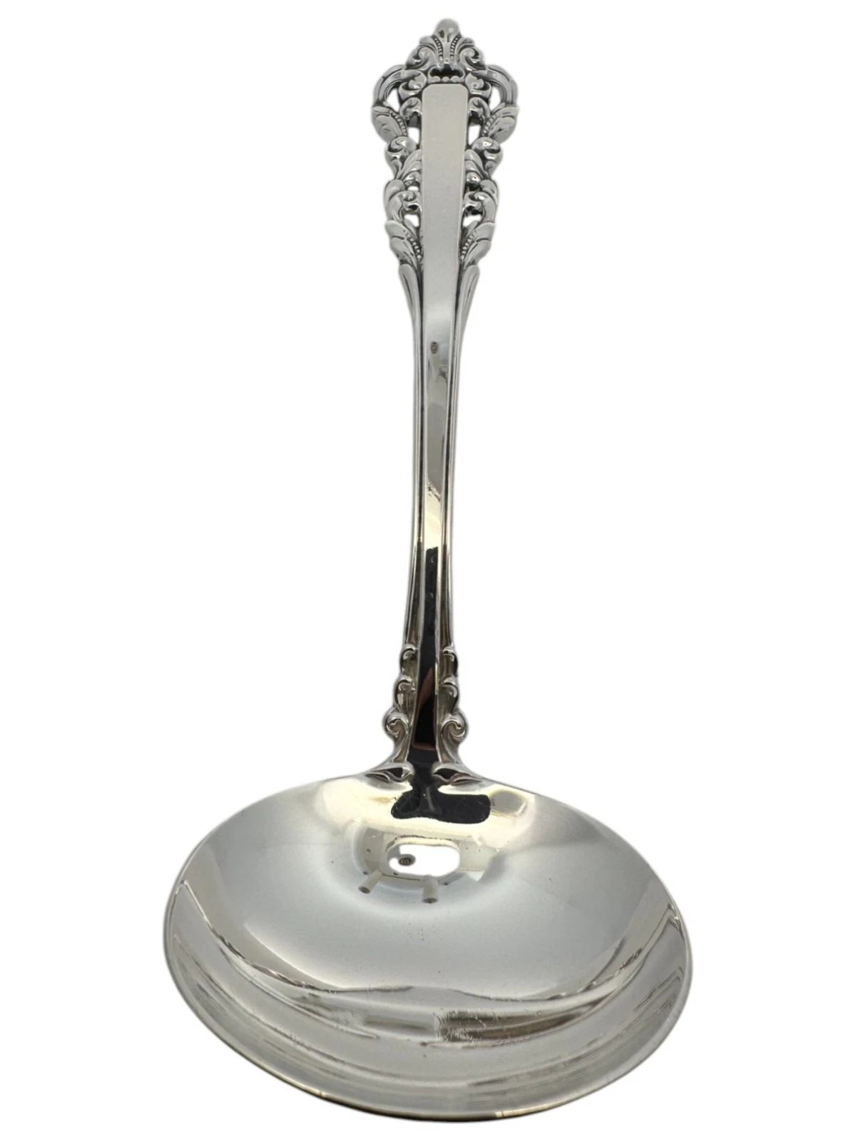 1971 Gorham Medici Pattern Sterling Silver Sauce Ladle 7" No Mono