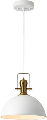 12 Inch Sandy White Farmhouse Pendant Lights for Kitchen Island Industrial Adjus