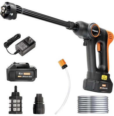 #ad Cordless Pressure Washer 600 PSI Portable Power Washer with Battery amp; Charger $49.88