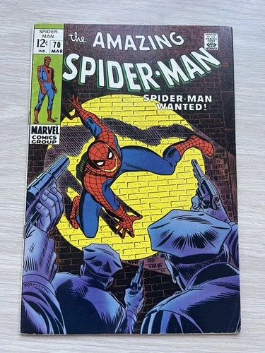Amazing Spider-Man 70 1969) FN+ Range Condition, 1st Vanessa Fisk!