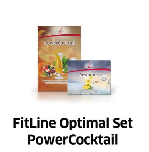 OPTIMAL Tour SET FITLINE (Power cocktail Nuovo + Restorate Limone) - Foto 4 di 4