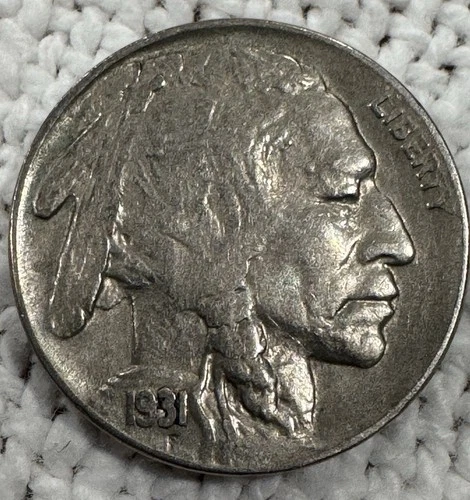 1931-S Buffalo Nickel  XF Key Date 1 Of 3