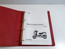 Manuale officina per stazioni di servizio Piaggio X 8 125 200 2003 codice 618125