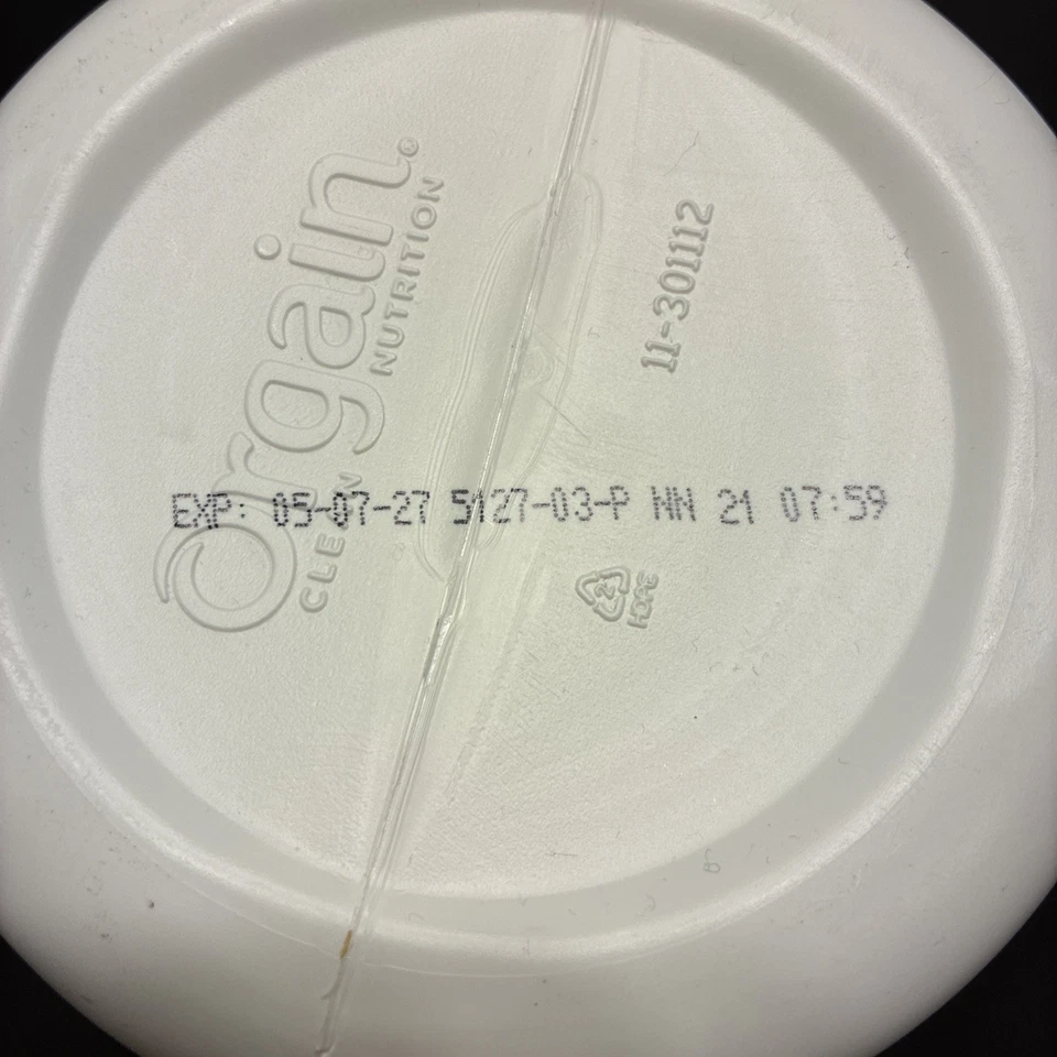 Proteína en polvo orgánica de origen vegetal Orgain, vainilla, vegana, 2,03 libras Foto 2 de 4