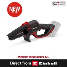 Image of Einhell Cordless Pruner Mini Chainsaw 18V 20cm Brushless Professional BODY ONLY