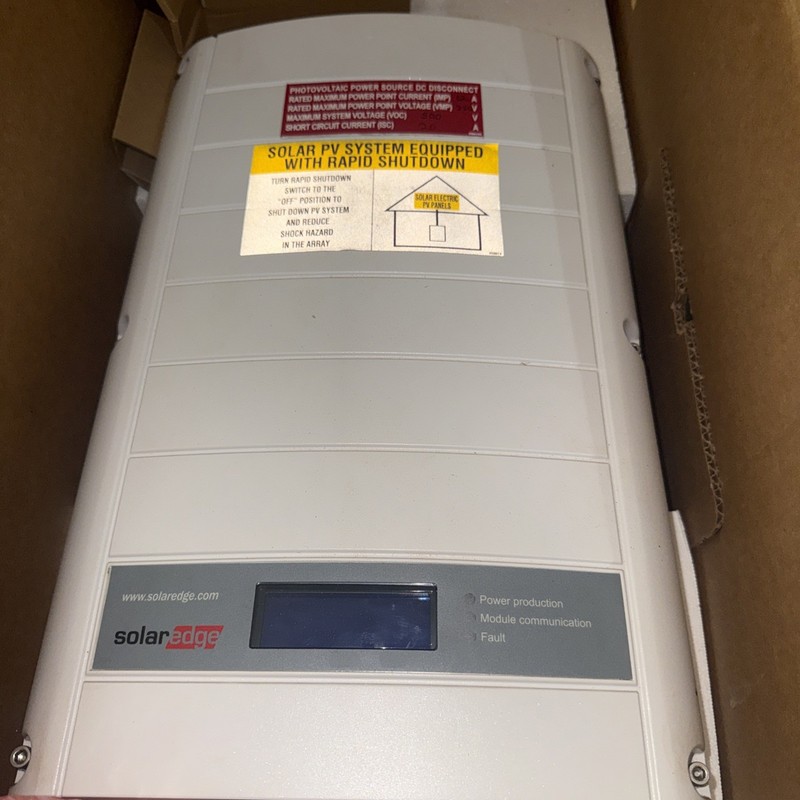 SOLAREDGE SE33.3KUS 3-PHASE INVERTER 277/408VAC USR48BNNS4
