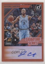 2019-20 Panini Donruss Signature Series Jevon Carter #SS-JCT Auto 3f2