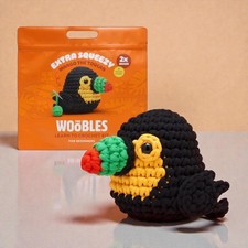 The Woobles Extra Squeezy Beginner Crochet Kit  Mango the Toucan