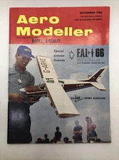 Sept 1966  issue of  Aero Modeller Magazine British Model Aircraft Magazine