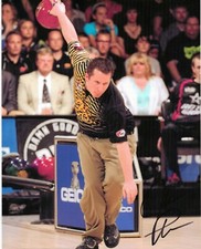 Jake Peters PBA Bowler Bowling Signed Autographed Glossy 8 x 10 Photo