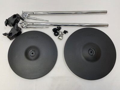 TWO Roland CY-12C CY-13R V-Cymbal V Drum Trigger CY12C CY13R 