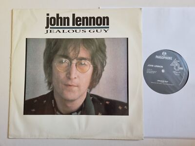 John Lennon - Jealous Guy 12'' Vinyl Maxi UK/ WORN COVER