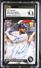2021 Topps Now All-Star Rookie Cup Randy Arozarena Auto 79/99 CSG 9.5 Mint Plus